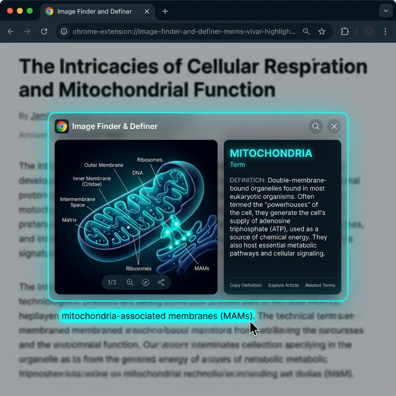Image Finder & Definer screenshot