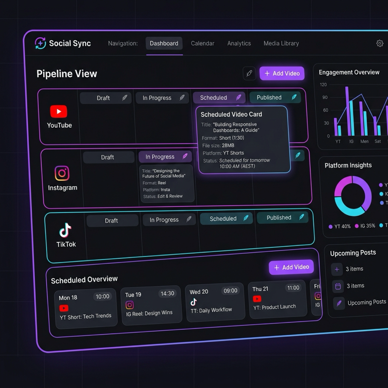 Social Sync Content Automation screenshot